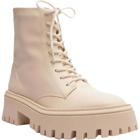 Shop Simon maya womens pull on lug sole combat & lace-up boots